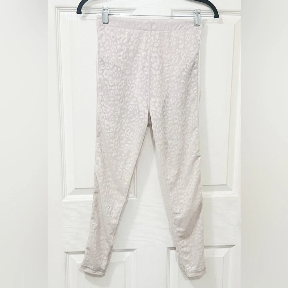 VICTORIA's SECRET Set Total Knockout sheer mesh Set with leopard spots.